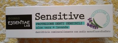 Dentifricio Sensitive Essentiae Lab Conad 