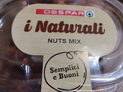 I Narurali Mix di frutta secca