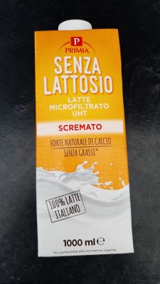 Latte senza lattosio Primia 