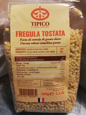 Fregula tostata