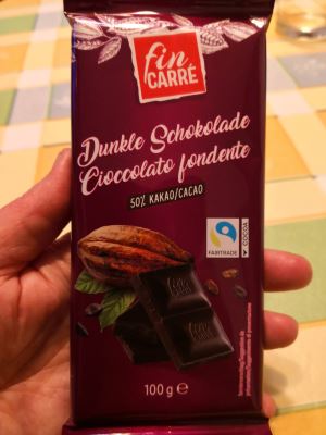 CIOCCOLATO FONDENTE 50 % cacao 