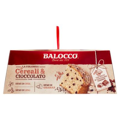 Colomba Cereali e Cioccolato