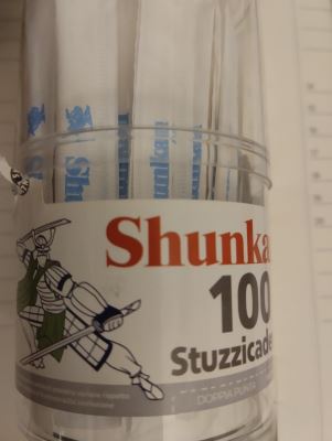 100 stuzzicadenti Shunkan