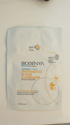 Maschera trattamento bifase illuminante 