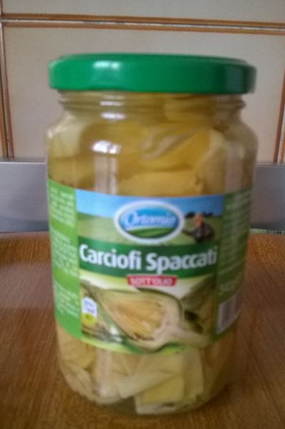 Carciofi spaccati sott'olio 