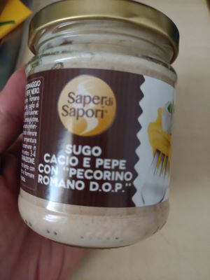 Sugo cacio e pepe