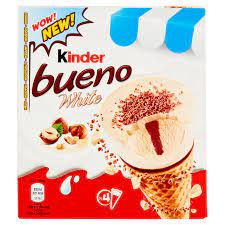  Kinder Bueno White Ice Cream
