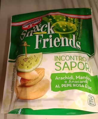 Snack Friends Incontro di Sapori al Pepe Rosa e Lime