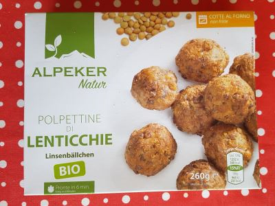 Polpettine di lenticchie Alpeker Natur