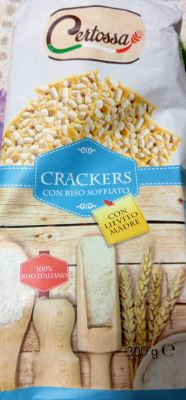 Crackers con riso soffiato