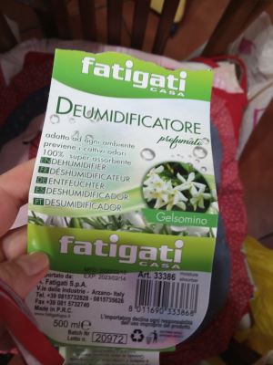 Faticato deumidificatore profumato