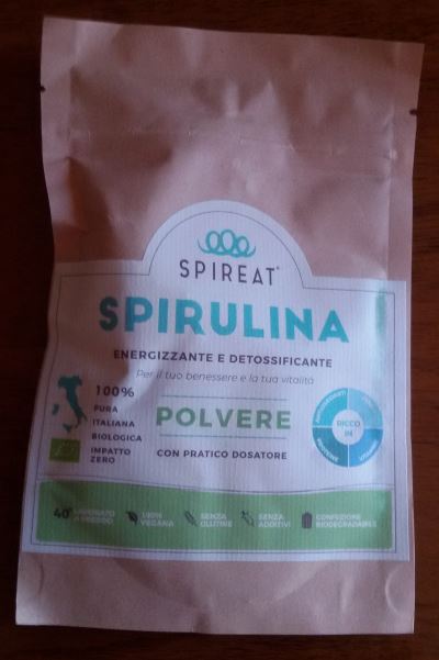 Spirulina in polvere