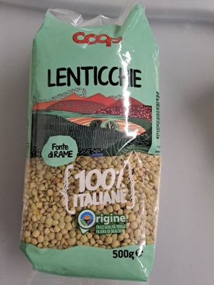 Lenticchie 100% italiane