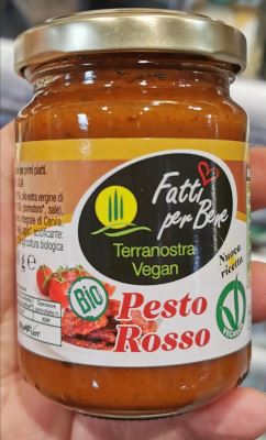 Pesto Vegano rosso Fatti per bene 