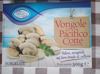 Vongole del Pacifico cotte