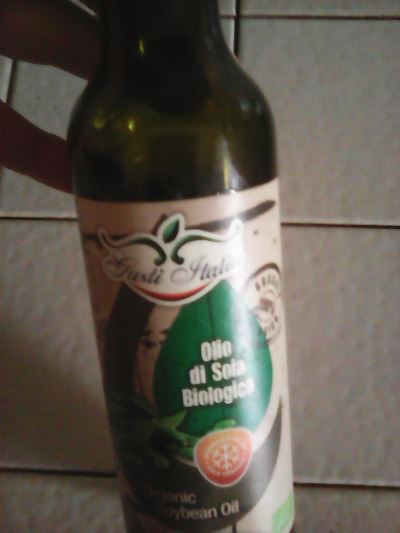 Olio di soia biologico