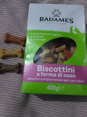 Biscottini a forma di osso per cani adulti