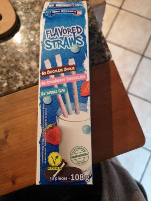 Flavored straws