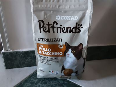 Croccantini per gatti Petfriends - pollo e tacchino 