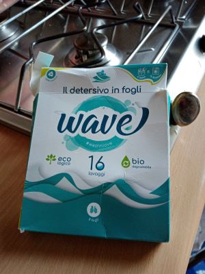 Wave detersivo in fogli