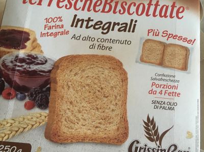 Fresche biscottate integrali