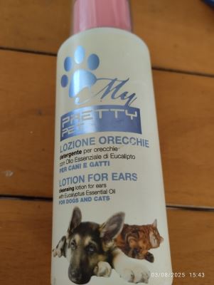 Lozione orecchie per cani e gatti