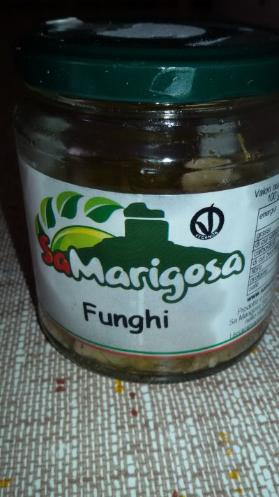 funghi sott'olio