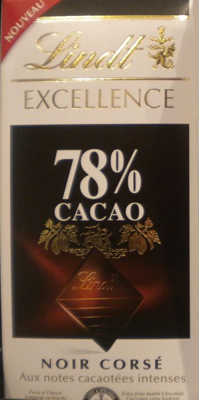 78% cacao Excellence