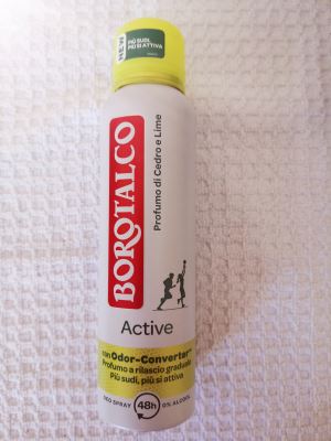 DEO SPRAY ACTIVE, profumo cedro e lime