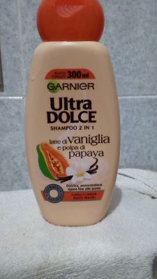 Shampoo latte di vaniglia e polpa di papaya