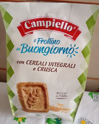 Il Frollino del Buongiorno con cereali integrali e crusca