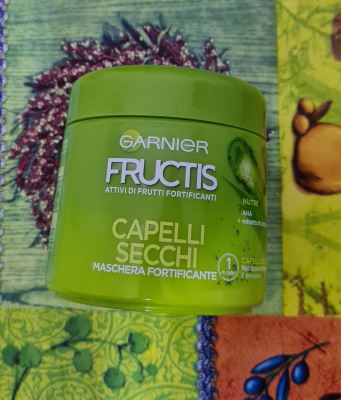 Maschera fortificante capelli secchi 