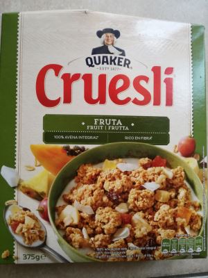 Cruesli alla frutta