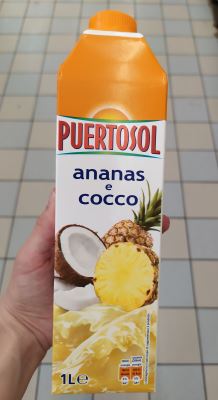 Succo Ananas e cocco