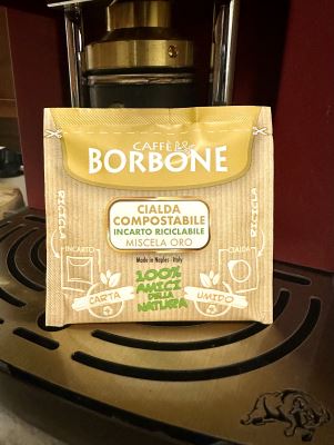 Miscela oro cialde compostabili