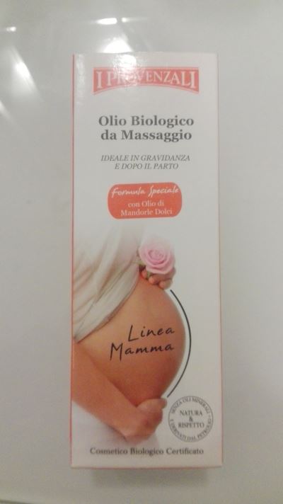 Olio bio  per massaggio