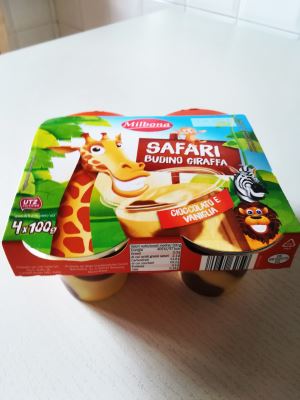 Safari budino giraffa 