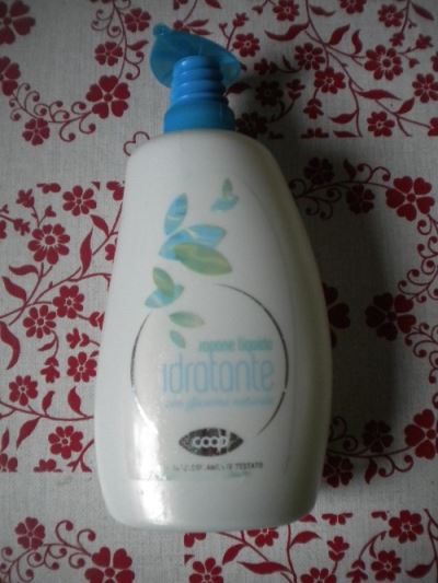 Sapone liquido idratante con glicerina naturale