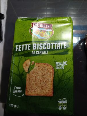 Fette biscottate ai cereali