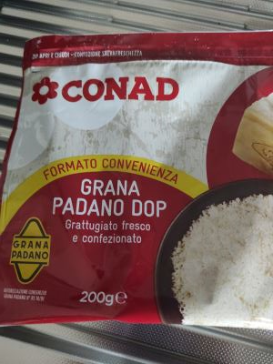 Grana Padano Dop Grattugiato fresco