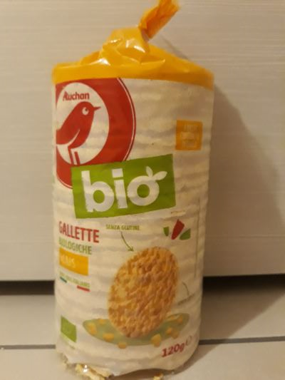 Gallette biologiche di mais 