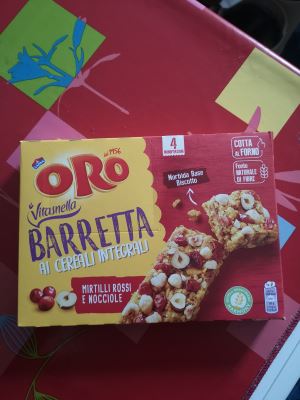 Barretta ai cereali integrali