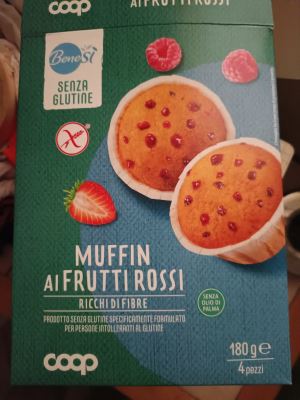 Muffin ai frutti rossi 