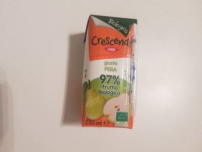 Succo di frutta alla pera crescendo