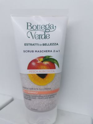 Maschera scrub albicocca e pesca