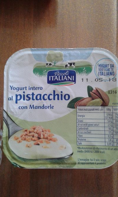 Yogurt al pistacchio