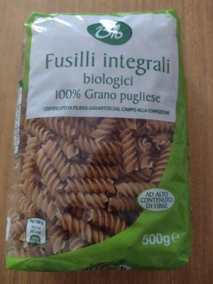 Fusilli integrali biologici