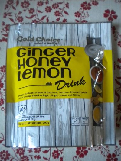 Ginger honey lemon drink