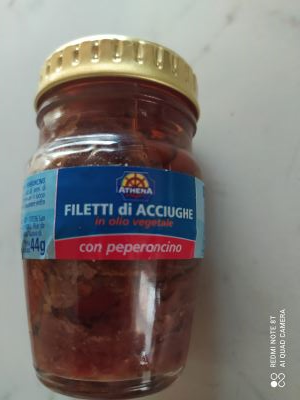 Filetti di acciughe