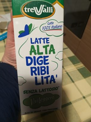 Latte alta digeribilità 